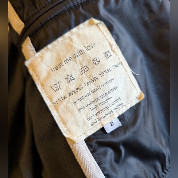 FRAUENSCHUH Marisa Luxury Gold Padded Hooded Winter Ski Snow Jacket Size M (2) - Picture 15 of 16